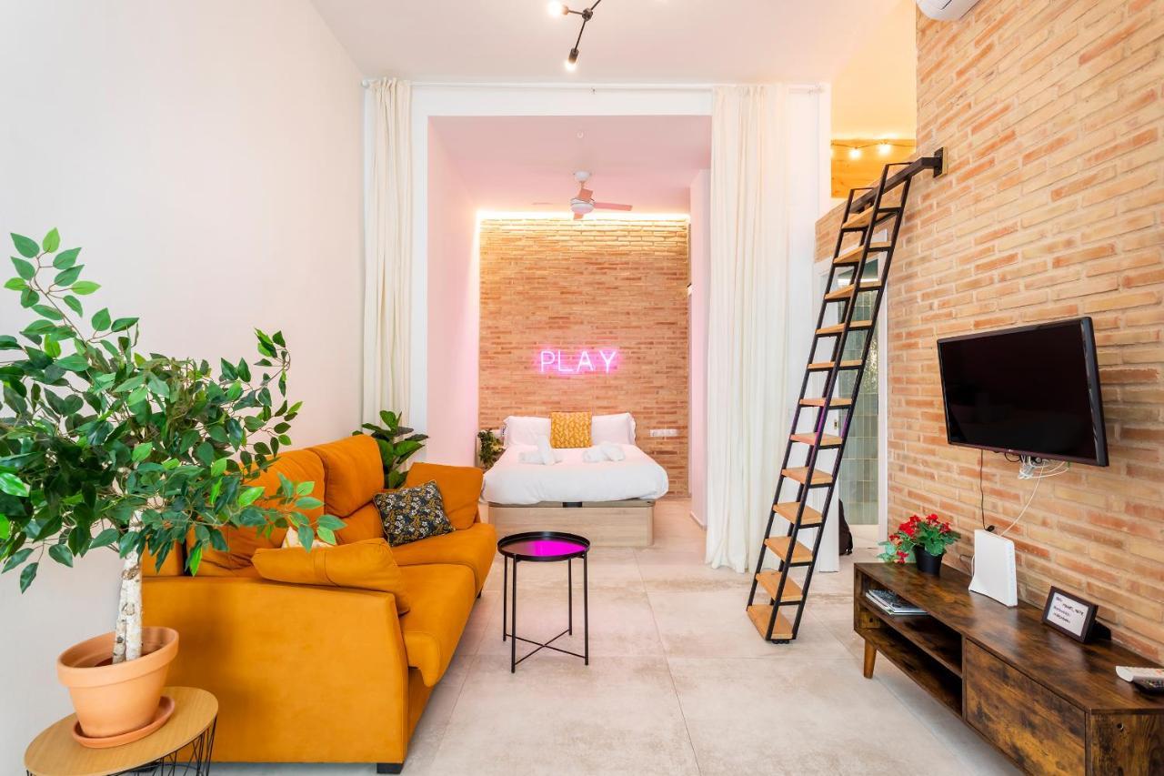 Apartamento Charming Loft In Ruzafa, Soho B2 Valencia Exterior foto