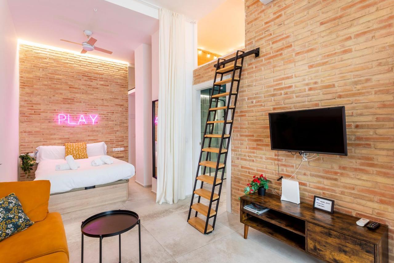 Apartamento Charming Loft In Ruzafa, Soho B2 Valencia Exterior foto